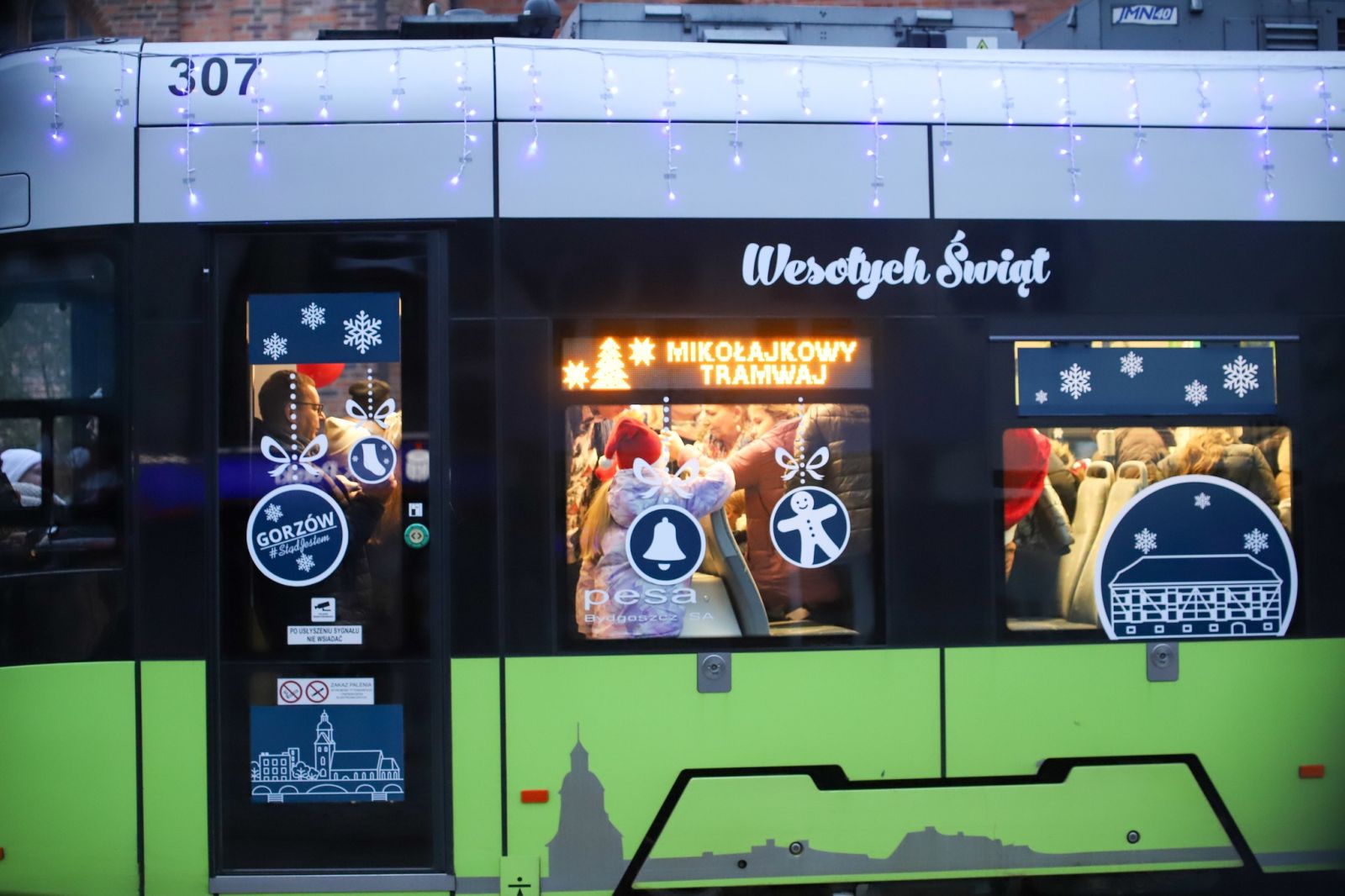Zdjęcie: Mikołajkowy tramwaj 2025